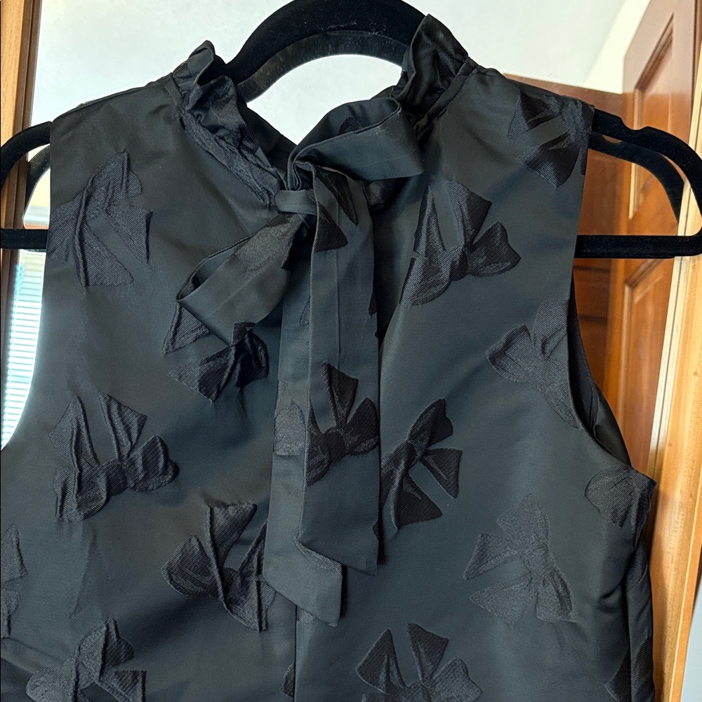 Draper James | Black Dress with Bow Accents - Picture 6 of 7